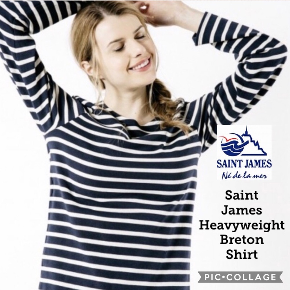 Saint James Heavyweight Breton Unisex Shirt